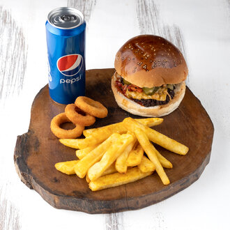 Discover Burger Menü görseli