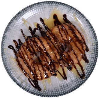 Ballı Çikolatalı Kızarmış Ananas görseli