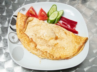Kaşarlı Omlet görseli