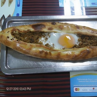 Kıymalı Kaşarlı Pide (Açık) görseli