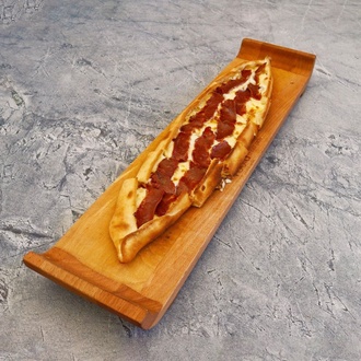 Pastırmalı Kaşarlı Pide (Açık) görseli