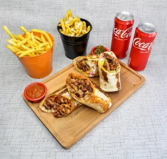 Combo Tavuklu Burrito Menü görseli