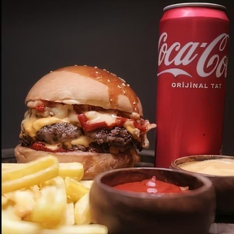 Süper Burger Menü görseli