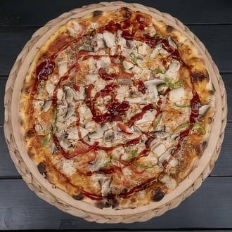 BBQ Pollo Pizza (25 cm.) görseli