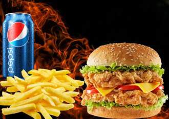 King Burger Menü görseli