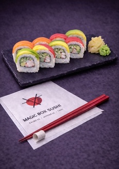 Rainbow Roll (8 pcs.) görseli