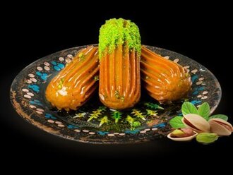 Antep Fıstıklı Tulumba Tatlısı (3 Adet) görseli