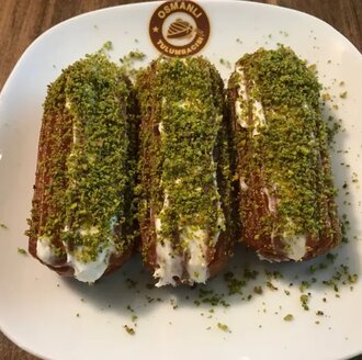 Kaymaklı Tulumba Tatlısı (3 Adet) görseli