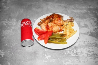 Yarım Tavuk Çevirme Menü görseli