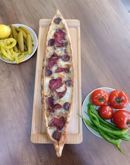 Süper Karışık Pide (Açık) görseli