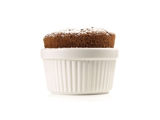 Güveçte Çikolatalı Sufle görseli