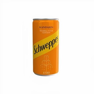 Schweppes Mandarin (25 cl.) görseli