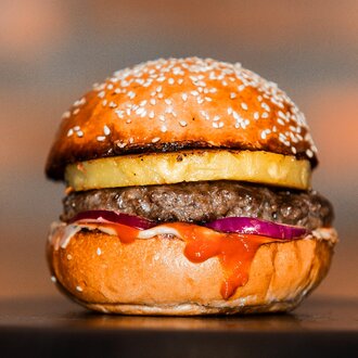 Big Yellow Sticky Burger görseli