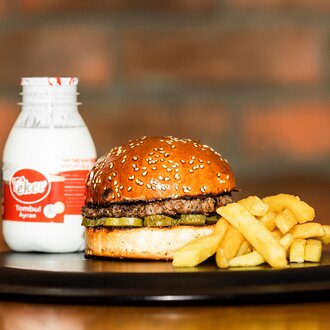 Jr. Alien Burger Menü görseli