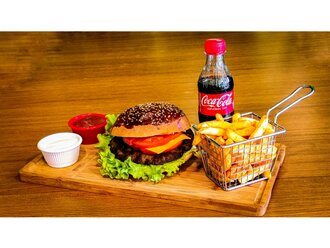 Sostime Hamburger (100 gr.) Menü görseli