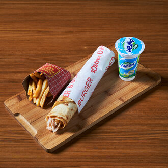 Sostime Express Tavuk Döner Dürüm Menü görseli