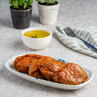 Zeytinyağlı Kuru Biber Dolma görseli