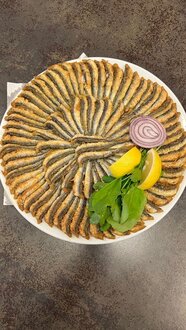 Karadeniz Usulü Hamsi Tava (1 kg.) (Pişirilmiş) görseli