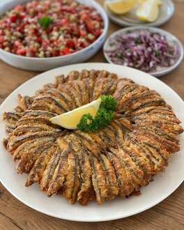 Karadeniz Usulü Fileto Sardalya Tava (1 kg.) (Pişirilmiş) görseli