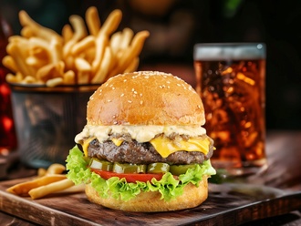 Hot Fabrique Burger Menü görseli
