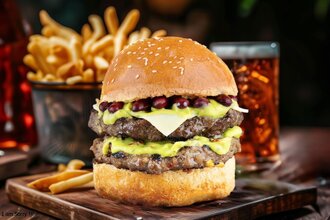 Double Mexican Burger Menü görseli