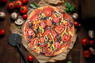 Vegan Pizza (Küçük) görseli