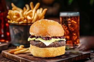 Mexican Burger Menü görseli