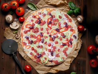 Mexicano Pizza (Büyük) görseli