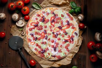 Mexicano Pizza (Büyük) görseli