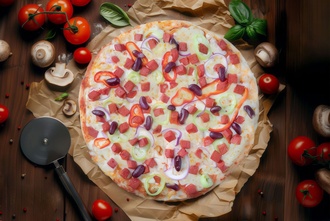 Mexicano Pizza (Orta) görseli