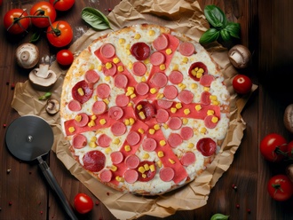Kids Pizza (Büyük) görseli
