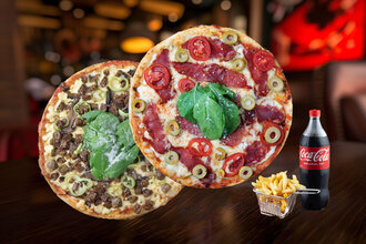 2 Orta Boy Pizza Menü görseli