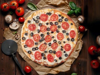 Ege Style Pizza (Büyük) görseli