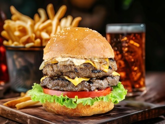 Double Cheese Fabrique Burger Menü görseli