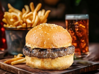Kids Burger Menü görseli
