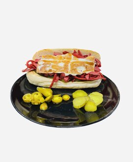 Sosisli Kaşarlı Sandviç görseli