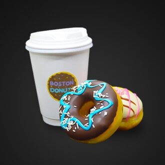 2 Donut + Filtre Kahve Menü görseli