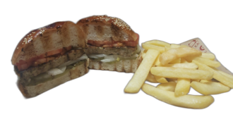 Tavuk Burger Menü görseli