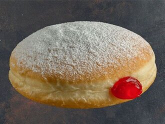 Pudra Vişneli Donut görseli