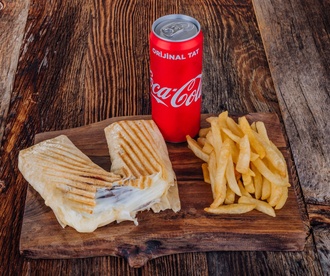 Kaşarlı Et Döner Dürüm Menü (70 Gr.) görseli