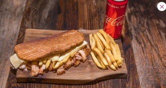 Tosto Ayvalık Tavuk Döner Menü (70 Gr.) görseli