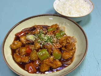 Tatlı Ekşi Soslu Tavuk görseli