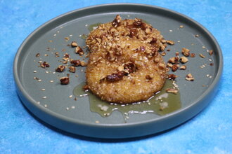 Kızarmış Ballı Ananas görseli