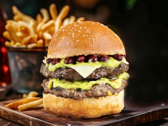 Double Mexican Burger görseli