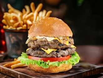 Double Cheese Fabrique Burger görseli