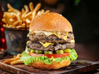 Double Hot Fabrique Burger görseli