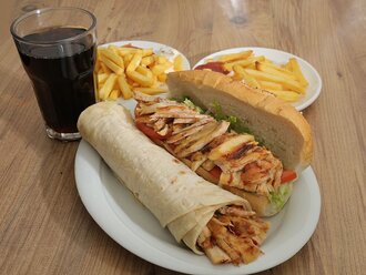 2'li Tavuk Döner Menü görseli