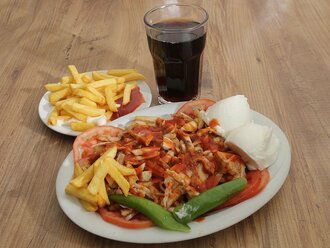 İskender (Tavuk Dönerden) Menü görseli