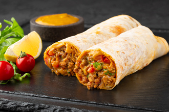 Köri Soslu Et Tantuni Dürüm görseli