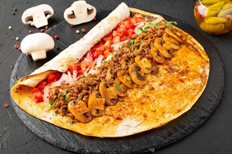 Mantarlı Et Tantuni Dürüm görseli